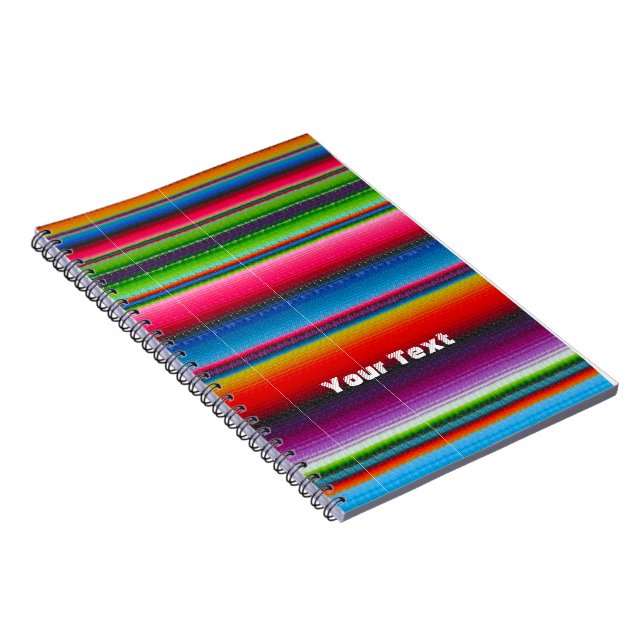 Carnet Bandes colorées (Côté Droit)