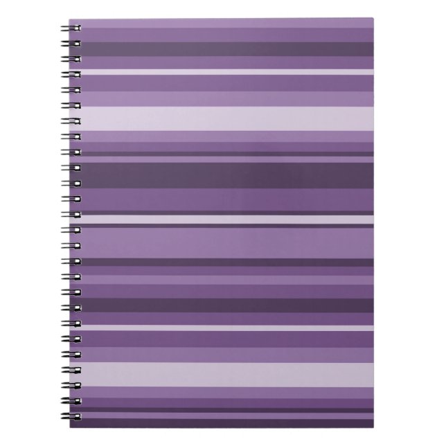 Carnet Bandes de lavande (Devant)