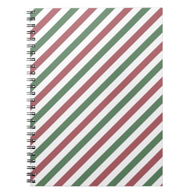 Carnet Bandes de Noël personnalisables (Devant)