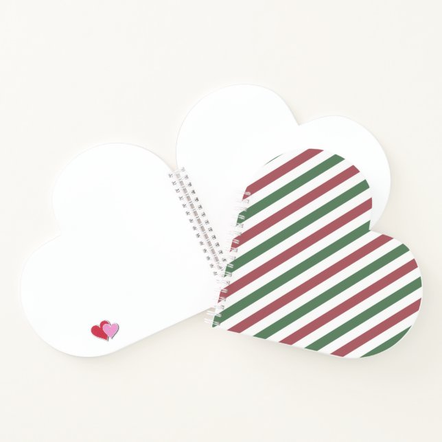 Carnet Bandes de Noël personnalisables (Intérieur)