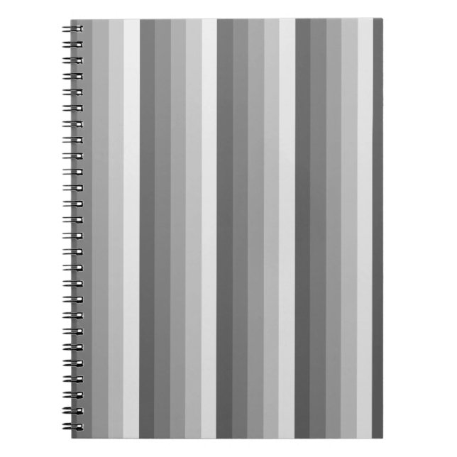 Carnet Bandes d'ombre grises (Devant)