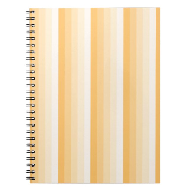 Carnet Bandes d'ombre jaune (Devant)