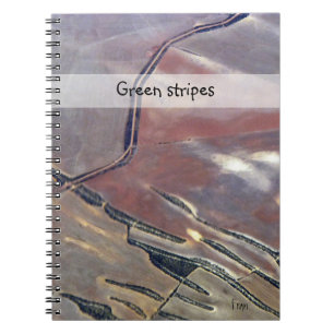 Carnet bandes vertes