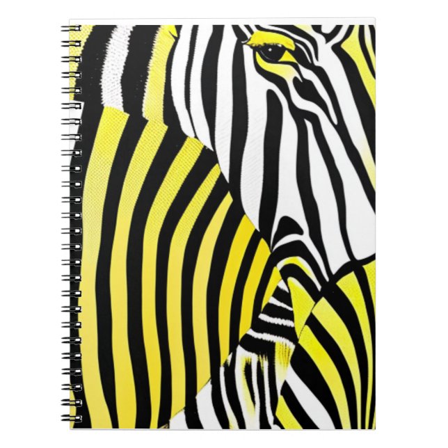 Carnet Bandes zèbres (Devant)