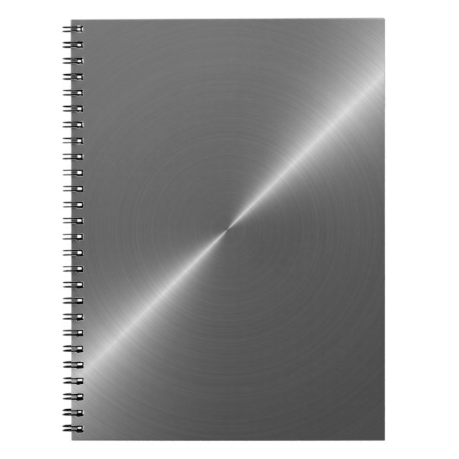 Carnet Banner background texture metal (Devant)