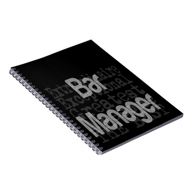 Carnet Bar Manager Extraordinaire (Côté Droit)