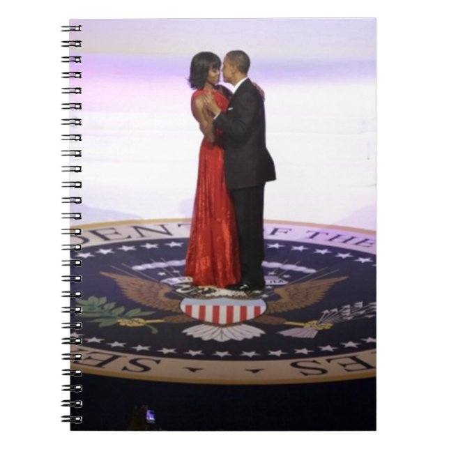 Carnet Barack et Michelle Obama (Devant)