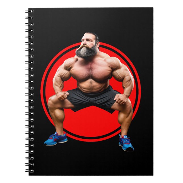 Carnet Barbu Musclé (Devant)