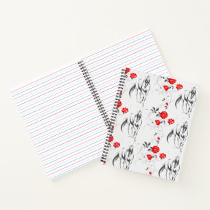 Carnet baroque à cheval