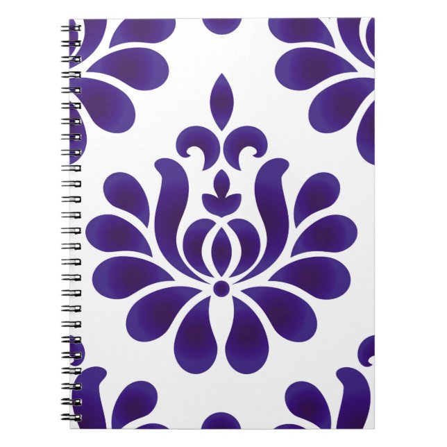 Carnet Barrage arrière - plan décoratif de fleurs Abstrai (Devant)