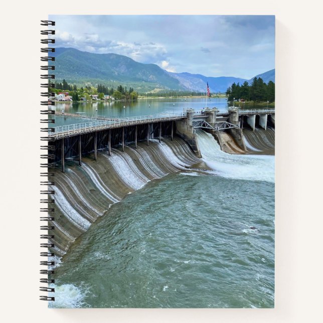 Carnet Barrage de Thompson Falls (Devant)