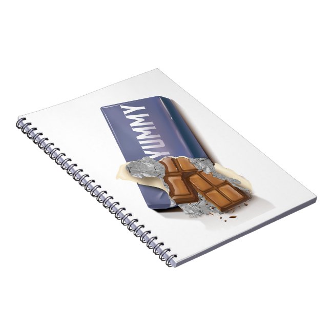 Carnet Barre de chocolat délicieux (Côté Droit)