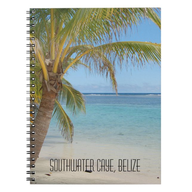 Carnet Barrière de Belize Tropical Caribbean Seascape (Devant)
