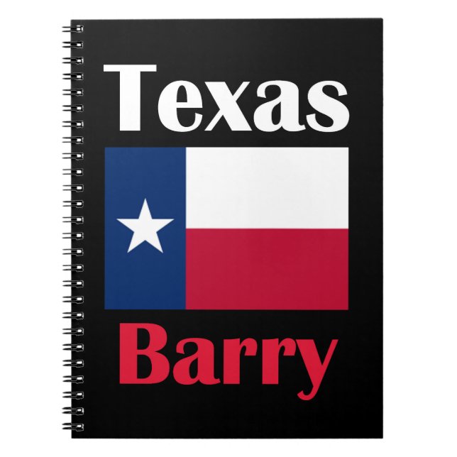 Carnet Barry TX (Devant)