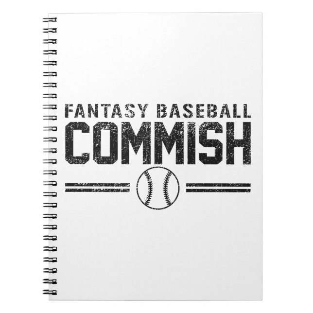 Carnet Base-ball Commish d'imaginaire (Devant)