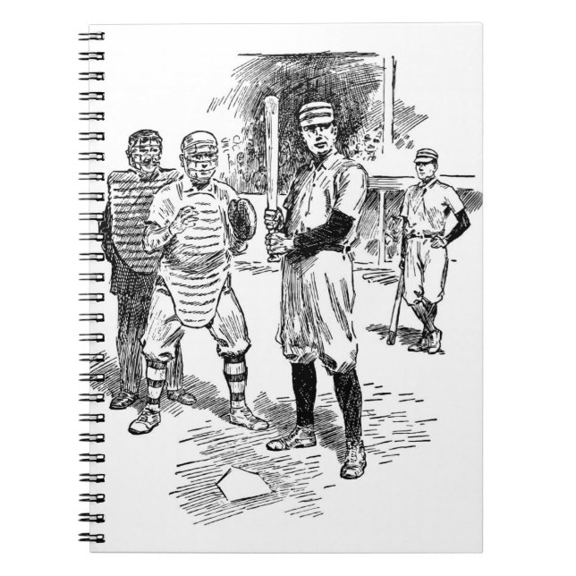 Carnet Baseball : Joueurs (Devant)