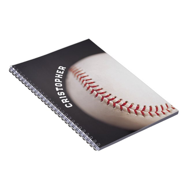 Carnet Baseball personnalisé (Côté Droit)