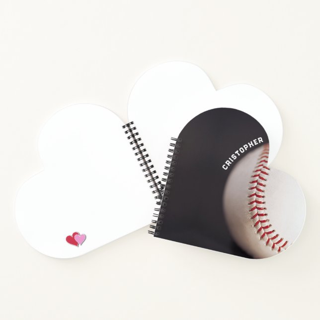 Carnet Baseball personnalisé (Intérieur)
