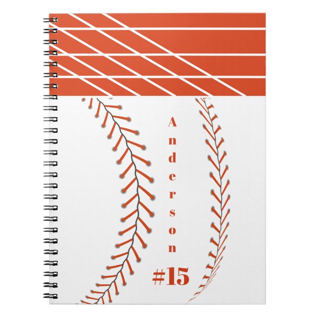 Carnet Baseball Photos Rustic Memory Scrapbook (Devant)