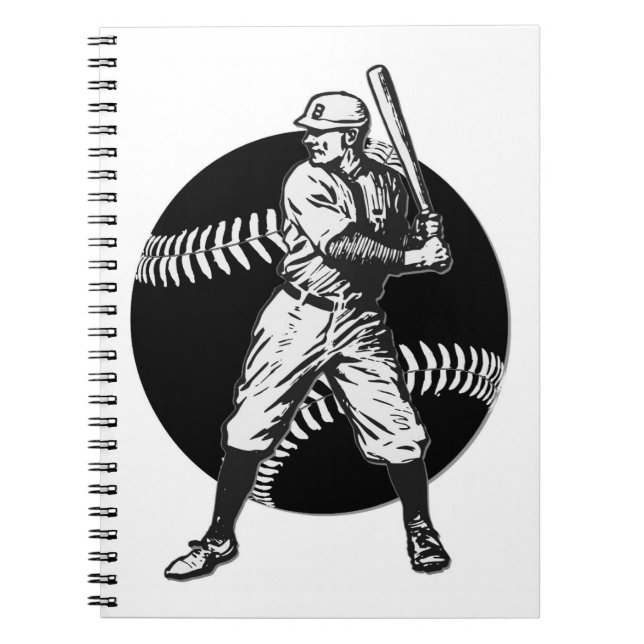 Carnet Baseball : Vintage (Devant)