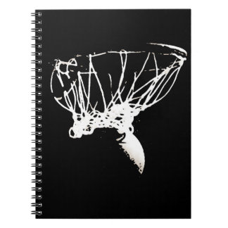 Carnet Basket-ball Black White Pop Art