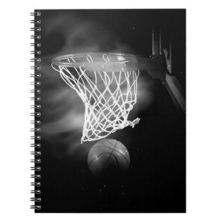 Carnet Basket-ball noir et blanc