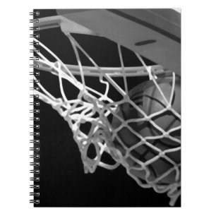 Carnet Basket-ball noir et blanc