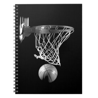 Carnet Basket-ball noir et blanc