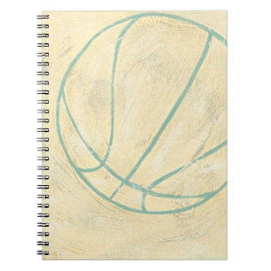 Carnet Basket bleu par Chariklia Zarris