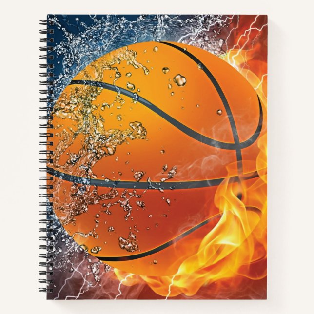 Carnet Basket flamboyant (Devant)