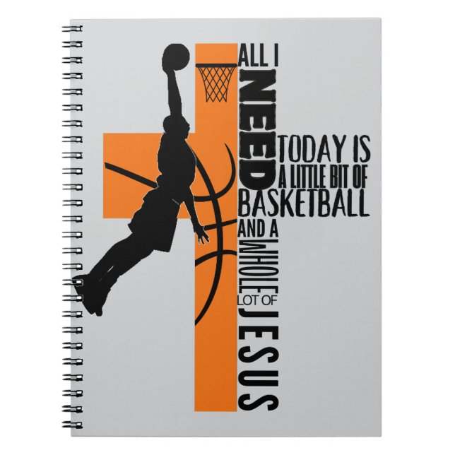 Carnet Basketball Garçon âge Enfants Hommes Tout ce dont  (Devant)