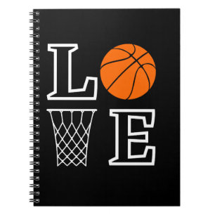 Carnet Basketball Hoops, Basketball Player Gift          