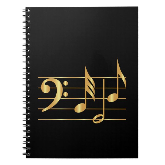 Carnet Bass clef (Devant)