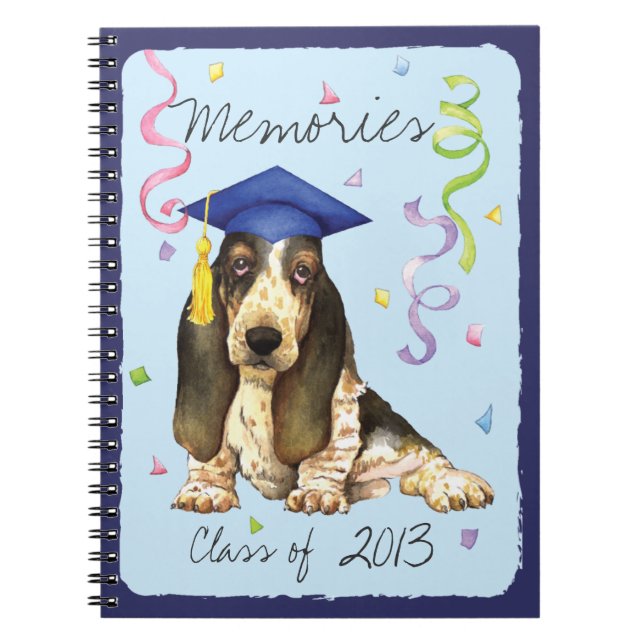 Carnet Basset Graduate (Devant)