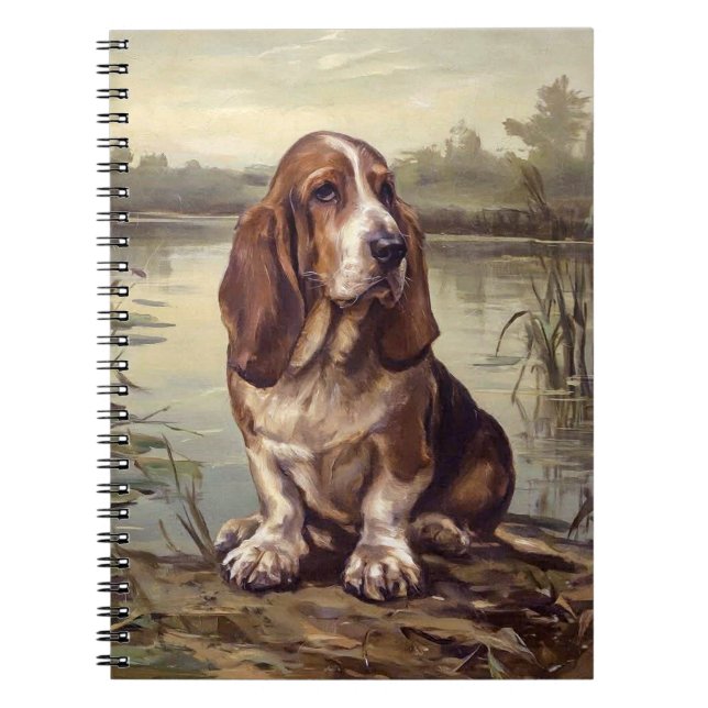 Carnet Basset Hound (Devant)
