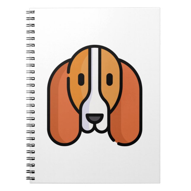 Carnet Basset Hound (Devant)