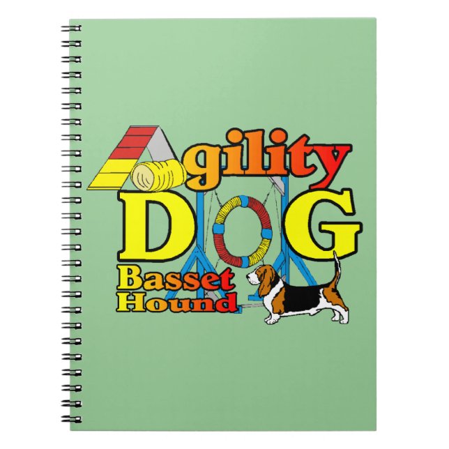 Carnet Basset_Hound_Agilité (Devant)