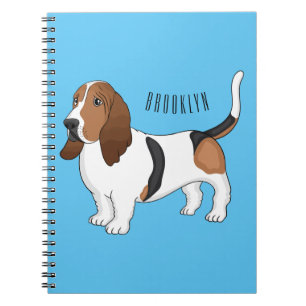 Carnet Basset hound dessin de chien