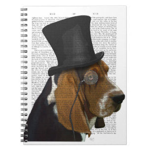 Carnet Basset Hound, Formal Hound et Casquette