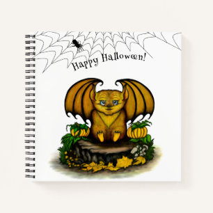 Carnet Bat d'Halloween mignonne