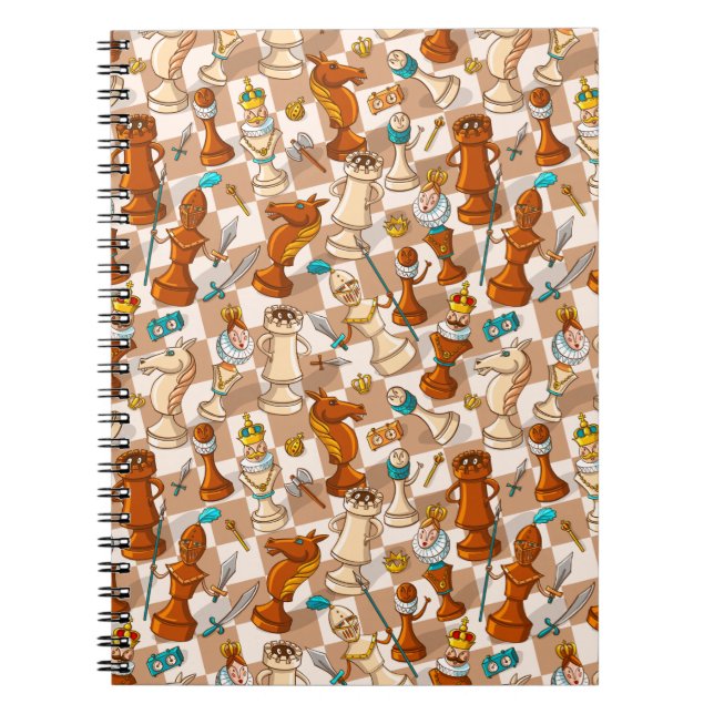 Carnet bataille d'échecs (Devant)