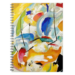 Carnet Bataille maritime de Kandinsky 1913