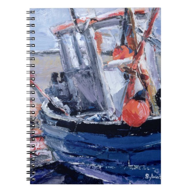Carnet Bateau avec la balise rouge (Devant)