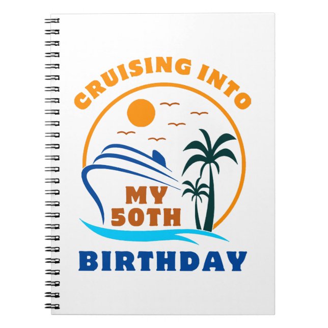 Carnet Bateau pour mes 50 ans de croisière (Devant)