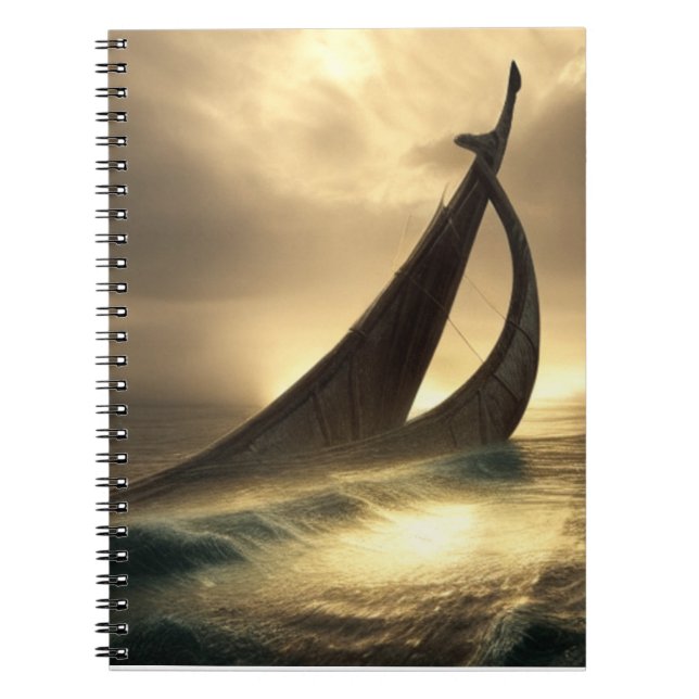 Carnet bateau Viking (Devant)