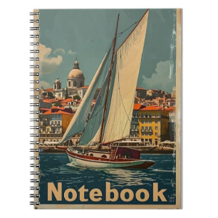 Carnet Bateau vintage Lisbonne