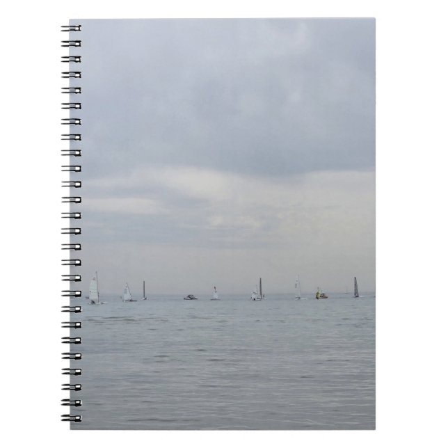 Carnet Bateaux de course de yacht en ligne (Devant)