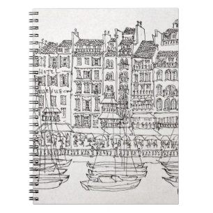 Carnet Bateaux Vieux-Port Marseille, France