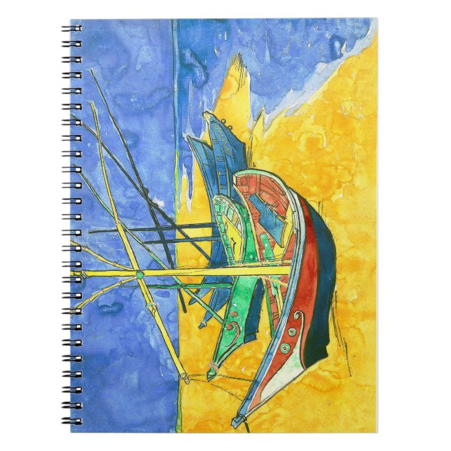 Carnet Bateaux Vincent van Gogh à Saintes-Marie (Devant)