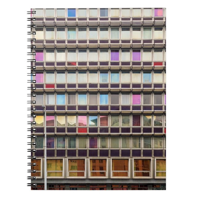 Carnet Bâtiment coloré (Devant)